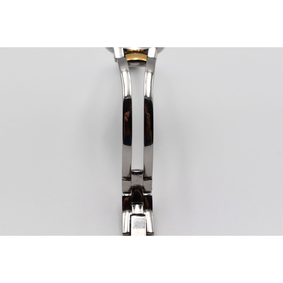 Movado Women's Watch Amorosa Black Dial Swiss Quartz 24mm Silver And Gold Tone - Picture 7 of 10